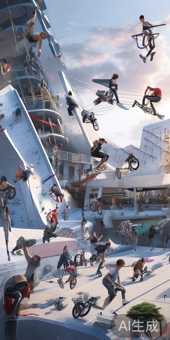 在现代青少年的生活中，运动已不再局限于传统的篮球、